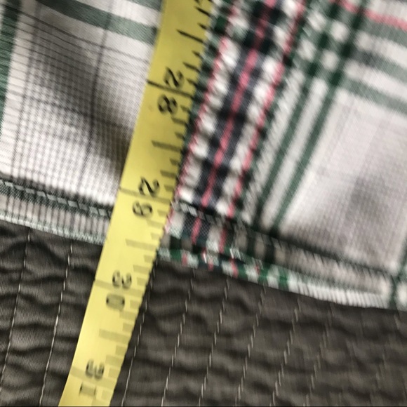 ESPRIT Green Pink Plaid Button Down Shirt, Esprit Shirt, Plaid Shirt, M - Picture 11 of 11